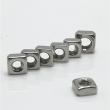 5pcs 10pcs 20pcs 50Pcs DIN557 M3 M4 M5 M6 M8 Stainless Steel 304 Square Nuts 2024 - buy cheap