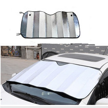 Película de ventana de coche, 1 Juego de láminas para parabrisas, parasol para ventana frontal, protección UV 130x60cm 2024 - compra barato