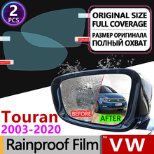 for Volkswagen VW Touran 2003 -2020 Original Full Cover Anti Fog Film Rearview Mirror Rainproof Anti-Fog Films Clean Accessories 2024 - buy cheap
