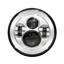 Faro LED de 7 pulgadas para motocicleta Harley Davison Road King, faro delantero para motocicleta, de deslizamiento de calle y Electra Glide 2024 - compra barato