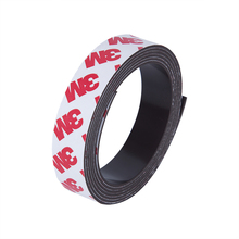 1M 15*1mm Rubber Magnetic Strip Self Adhesive Flexible Magnetic DIY Strip Tape Width 15mm Thickness 1mm 15mm x 1mm 2024 - buy cheap