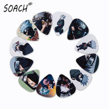 SOACH 10 шт. 3 вида толщины новые медиаторы для гитары бас-гитары японского аниме изображения человека качественные аксессуары для гитары 2024 - купить недорого