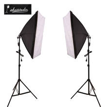 Abeststudio Studio Photo 2x135W Softbox Photography Video Continuous Light Soft Box Kit 2024 - buy cheap