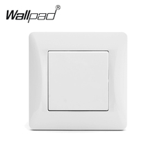 1 Gang Reset Switch Wallpad 110-250V White Plastic EU European Standard 1 Gang Momentary Push Button Switch with Hook mounting 2024 - buy cheap