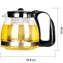 1250ml teapot De Vidro Grande com uma filtragem-resistente ao calor chaleira chaleira de chá Puer grande bule de chá 2024 - compre barato