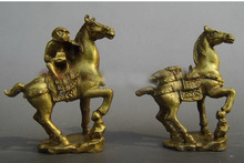 Nova Cobre Puro Cavalo Feng Shui Ornamentos Especiais Chinês Casa Animais Decoração Suprimentos Artesanato Criativo Holiday Gift Sorte 2024 - compre barato