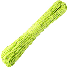 Metro 31 QingGear 100 Pés Reflective Paracord Parachute Cord Rope Cordão 7 Tipo Strand Para Escalada Camping 2024 - compre barato