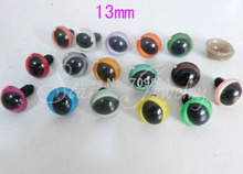 104pcs/box 13mm you can choose mixed color toy safety cat eyes with soft washer +brown washer 2024 - buy cheap