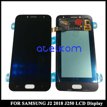 Tested Original AMOLED LCD  For SAMSUNG J2 Pro 2018 j250 LCD Display for Samsung J250 LCD Screen Touch Digitizer Assembly 2024 - buy cheap