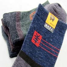 20pcs=10Pairs/Lot Winter thick Wool Socks Men's Mens Sock Cotton Socksmith Male Wool Novelty Footwear Crew Male Socks 2024 - buy cheap