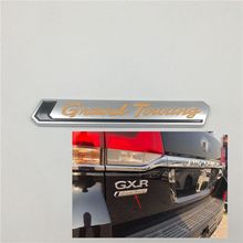 Para toyota land cruiser gxr vxs grand touring gt cauda traseira emblema emblema tronco logotipo acessórios do carro 2024 - compre barato