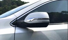 fit for Honda CRV CR-V 2017 2018 ABS Chrome Exterior Side Mirrors Rearview Stripe Cover Trim 2pcs Car Styling 2024 - buy cheap