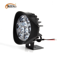 OKEEN Car 4inch 27w Led Work Light 12v Offroad 4x4 Trucks Spot Beam 24v 27w Led Working Lights Waterproof Auto Fog Driving Lamp 2024 - buy cheap