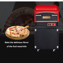 Italian kiln pizza electric pizza oven machine commercial Floor-standing electric kiln oven with locker pizza baking machine 2024 - buy cheap