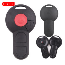 Keyecu-carcasa de repuesto para llave de coche mando a distancia, 3 + 1 botón, para VW, Volkswagen, Cabrio, Beetle, Golf, 2003-2012, FCC, ID:NBG7309, 10 Uds. 2024 - compra barato