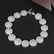 New arrival hot-sell round fully-jewelled women bracelet ALW1666 2024 - buy cheap