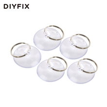 DIYFIX 10Pcs Light Duty Small Suction Cup with Metal Key Ring for Smart Phone Tablet LCD Screen Opening Repair Tools 2024 - buy cheap