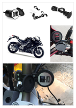 12-24V мотоцикл USB зарядное устройство адаптер питания Водонепроницаемый для SUZUKI GSF600 Bandit GS1000 GS500E GS550M GSX1100F Katana 2024 - купить недорого