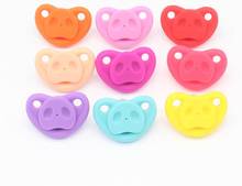 2019 Silicone Funny Nipple Pig Nose Pacifier Baby Soother Joke Prank Toddler Pacy Orthodontic Nipples Teether Baby Pacifier Care 2024 - buy cheap
