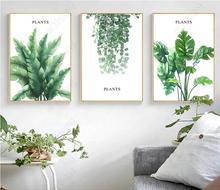 Nordic Style Tropical Plant Canvas Maple Leaves Painting Wall Picture For Living Room Home Decoration Printed Unframed Art 2024 - buy cheap