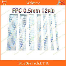 20 piezas FFC FPC Flexible Cable plano 0,5mm 12 pin 30mm A 300mm isotropía (A) o cable de anisotropía (B) 20624 2024 - compra barato
