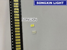 Retroiluminación LCD LED blanca fría para Lextar, 100LM, 1W, 500, 6V, blanco frío, SMD 7030, 7030 Uds. 2024 - compra barato