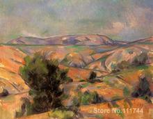 impressionist wall art paintings Mount Sainte Victoire Seen from Gardanne Paul Cezanne artwork Hand painted High quality 2024 - buy cheap