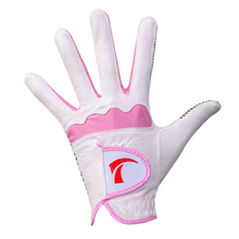 1 пара женских перчаток для гольфа 1 пара мягких спортивных перчаток из микрофибры Прочные Перчатки Нескользящие дышащие спортивные перчатки D0632 2024 - купить недорого