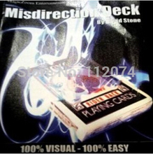 Misdirection Deck Magic Tricks Magician Card Magie Close Up Illusion Gimmick Accessories props Comedy 2024 - buy cheap