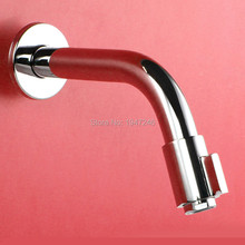 Factory Manage Chrome All copper single cold faucet basin faucet into the wall High Quality Taps 2024 - buy cheap