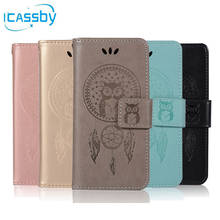 Phone Etui For Coque Asus Zenfone Max ZC550KL Case Luxury Owl Leather Wallet Flip Cover For Zenfone Max ZC550KL Housing Capinha 2024 - buy cheap