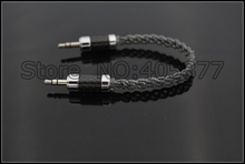 audio silver plated braid 3.5MM audio cable hifi record cable AUX Cable 3.5MM Stereo Cable 2024 - buy cheap