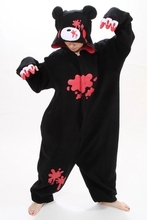 Gloomy Bear Unisex Adult Kigurumi Pajamas Anime Cosplay Costume Onesie Sleepwear Cartoon black bear with pink bear 2024 - buy cheap