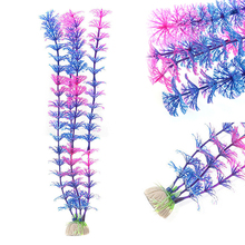 Plastic Plant Artificial Water Grass for Aquarium Fish Tank Ornament Decoration  5WUD56 2024 - buy cheap