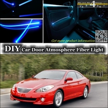 Luz de ambiente interior de atmósfera banda de fibra óptica luces para TOYOTA Camry Solara Mark V iluminación de Panel de puerta interior 2024 - compra barato