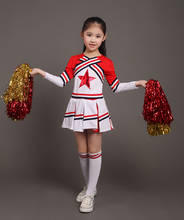 Children Performance Clothing Girl Cheerleading Dance Dress Cheerleader Dance Custome No Pom Pom Dropshipping 2024 - buy cheap