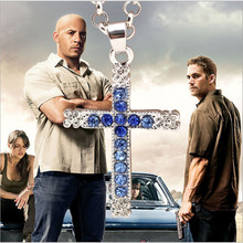 wholesale 12pcs/lot The Movie Fast  Pendant Dominic Toretto Cross Men's Necklace Of High Quality Pendant Necklace  Gifts 2024 - buy cheap