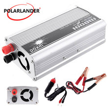 Inversor de potencia de voltaje automático para coche, transformador portátil de 1000W, CC de 24V a ca de 110V, convertidor de cargador con Cable de enchufe 2024 - compra barato