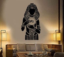 Adesivo de parede do faraó e egípcio, decalque para quarto e sala de estar, moderno, decoração em vinil 2024 - compre barato