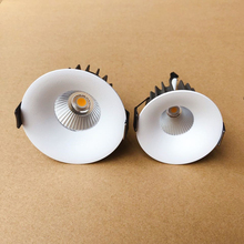 COB светодиодный потолочный светильник с изогнутым глубоким отверстием, антибликовый потолочный светильник с высоким дисплеем, прожектор 18 ... 2024 - купить недорого
