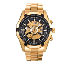 MCE Watch Men Skeleton Automatic Mechanical Watch Gold Skeleton Vintage Man Watch Mens Sports Watch Top Brand Luxury 2024 - buy cheap