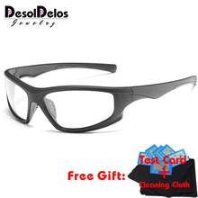 Поляризованные фотохромные солнцезащитные очки для вождения, мужские очки-хамелеоны, женские солнцезащитные очки, очки для вождения, oculos de sol hombre B1045 2024 - купить недорого