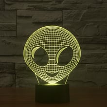 Best selling Energy saving Desk Lamp Creative Gift Factory Touch 3d Visual 3D Colorful Night Table Lamp For Bedroom 2024 - buy cheap