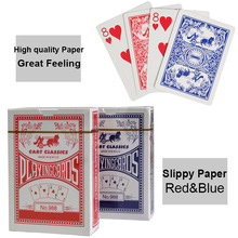 2 Sets/Lot Texas Holdem Paper playing card game poker cards  Board games Poker Playing Cards Paper Creative Gift Durable Poker 2024 - buy cheap