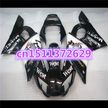 New Fairings Kit Fit For Yamaha YZF 600 R6 98 99 00 01 02 WEST YZF-R6 1998-2002 ABS Motorcycle Fairing Cowling Nice west custom 2024 - buy cheap