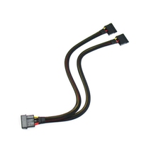 Cabo extensor angitu 4pin molex, cabo adaptador sata y para computador e sata hdd 2024 - compre barato