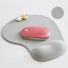 Mousepad com proteção para o pulso e pc, mouse pad de espuma com suporte para o pulso, confortável para jogar 2024 - compre barato