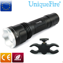 UniqueFire Mini 850nm IR Flashlight UF-1507 Tactical Zoomable LED Torch Flashlight+ScopeMount f.18650 Battery Night Vision Torch 2024 - buy cheap