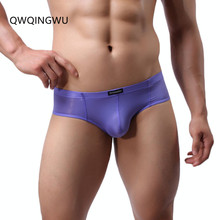 Men Briefs Erotic Sexy Mesh Underwear Men's transparent Briefs Shorts Gay Underwear Panties Male Underpants Ultra-Thin Briefs 2024 - buy cheap