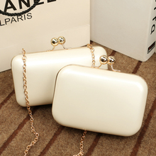 LYKANEFU Candy Color Box Women Evening Bags Frame Ladies Day Clutches Chain Shoulder Hand Bags For Party Wedding Purse Big/Small 2024 - buy cheap